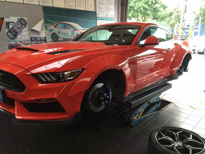 Thank you . Mr. George!!!thank you for your shared photo of our wheel spacer on your lovely Mustange!!