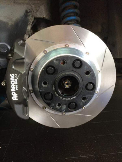 JTP Wheel Spacer Installed (for Porsche 911)