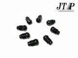20pcs Black Forged Lug Nuts / Wheel Nuts for Ford Focus,Escape,Fusion (M12x1.5 Thread, Taper Seat, total length 35mm)