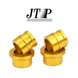 JTP Aluminum Alloy 6061-T6 Motor Cycle Golden Front Spacers/Wheel Spacers for Suzuki RMZ250,RMZ450,RMX450Z (10pcs 22mm thickness,Each Quantity Means Each Set of 10pcs Spacers)  (ID:19mm, OD:28mm)