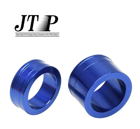 JTP Aluminum Alloy 6061-T6 Motor Cycle Blue Front Spacers/Wheel Spacers for Suzuki RMZ250,RMZ450,RMX450Z (10pcs 22mm thickness,Each Quantity Means Each Set of 10pcs Spacers)  (ID:19mm, OD:28mm)