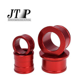 JTP Aluminum Alloy 6061-T6 Motor Cycle Red Front Spacers/Wheel Spacers for Suzuki RMZ250,RMZ450,RMX450Z (10pcs 22mm thickness,Each Quantity Means Each Set of 10pcs Spacers)  (ID:19mm, OD:28mm)