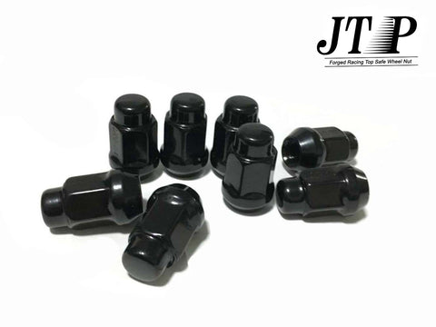 20pcs Black Forged Steel Metal Lug Nuts,Metal Nuts Wheel Nuts 1/2-20UNF for Jeep Wrangler JK （1997-2017）